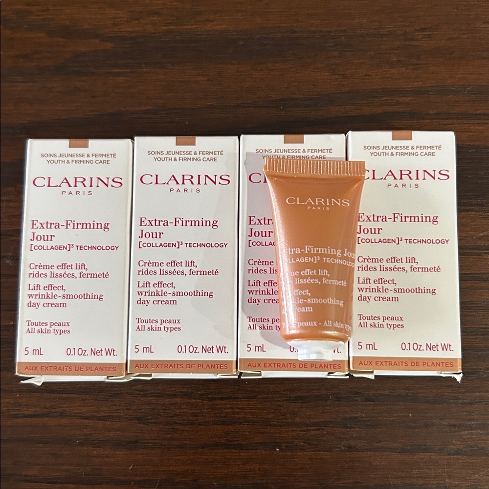 5mlx4 Clarins Extra-Firming day cream